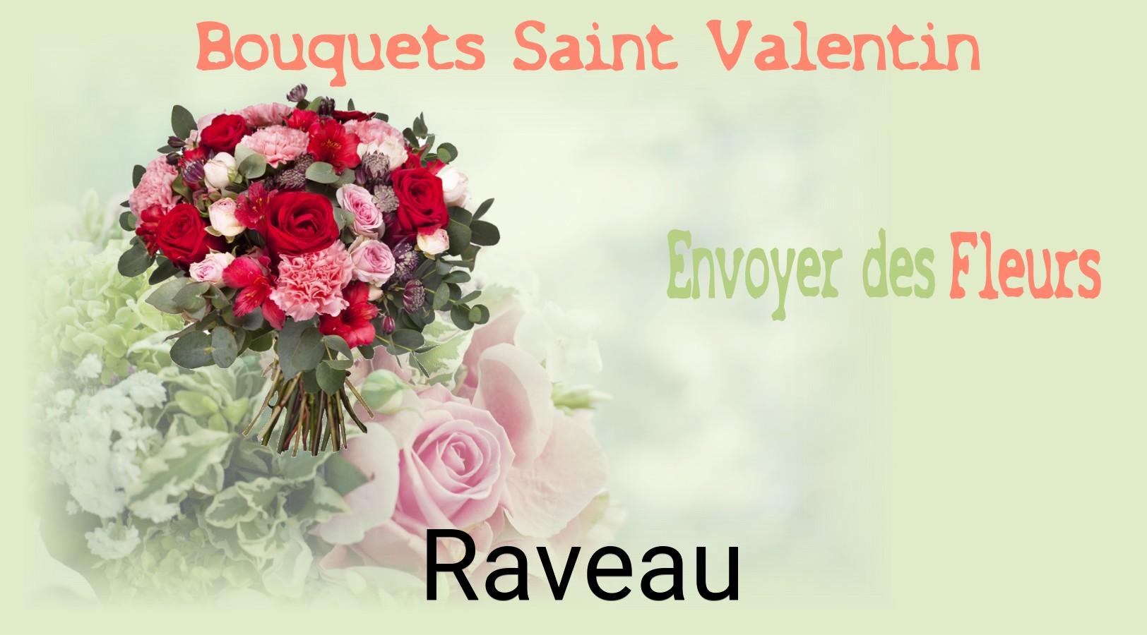 Roses de Saint-Valentin livrées à Raveau